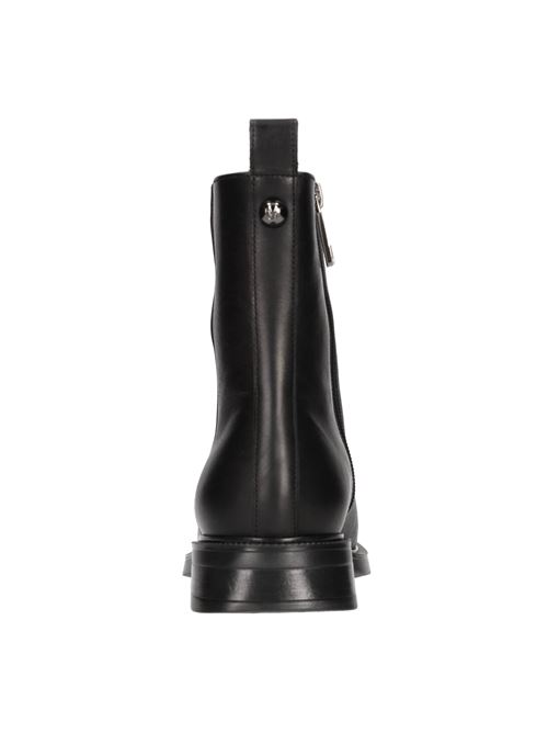 Stivaletti in pelle LORENZO MARI | CARLA 09 VIT.NERO